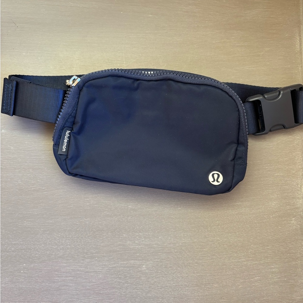 Lululemon Navy Belt Bag